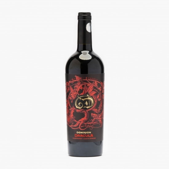 Vin roșu sec Dominion Dracula Cabernet Sauvignon, 13.5%, 750ml