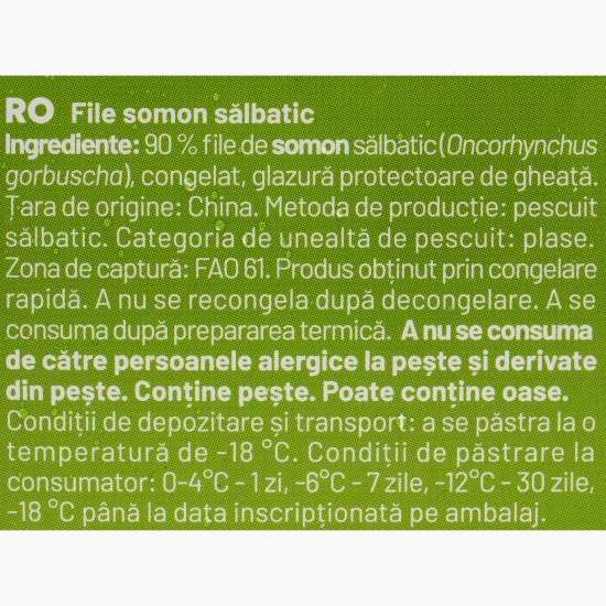 File de somon sălbatic, 300g