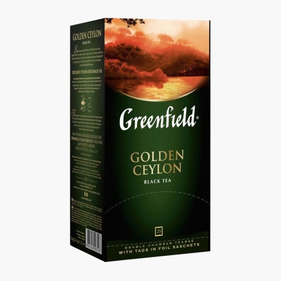 Ceai negru Golden Ceylon, 25 plicuri