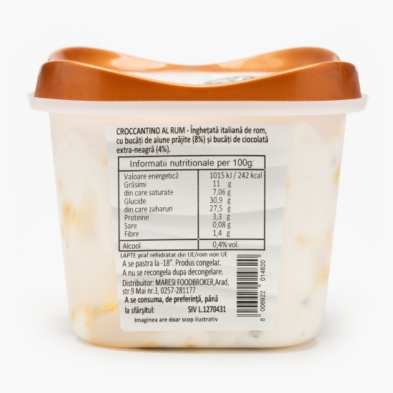 Înghețată Crocantino Rum 500g