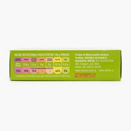 Sardine în ulei vegetal 125g