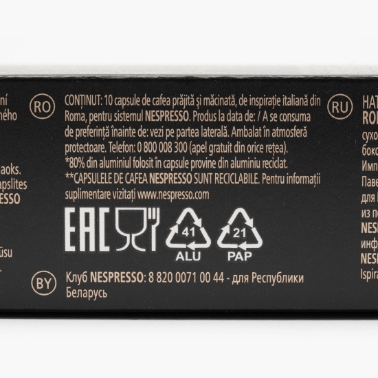 Roma 10 băuturi, capsule cafea