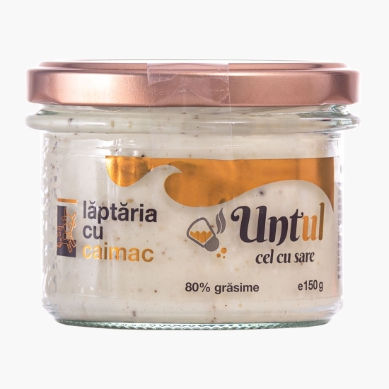 Untul cel cu sare, 80% grăsime, 150g