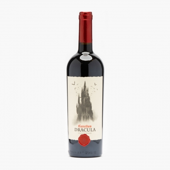 Vin roșu sec Castellum Dracula Fetească Neagră, 14%, 0.75l