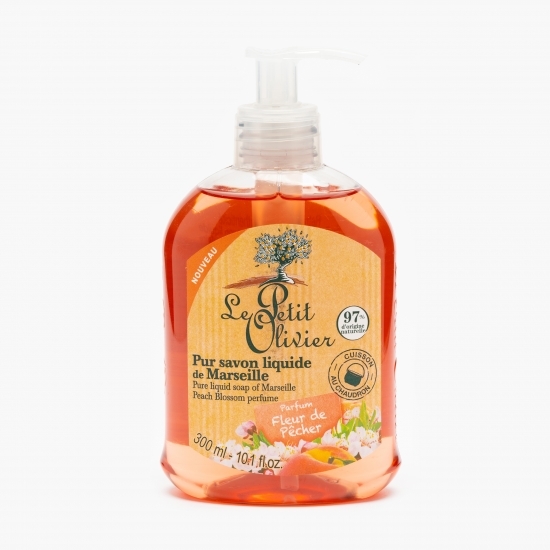 Săpun lichid Marseille flori de piersică 300ml