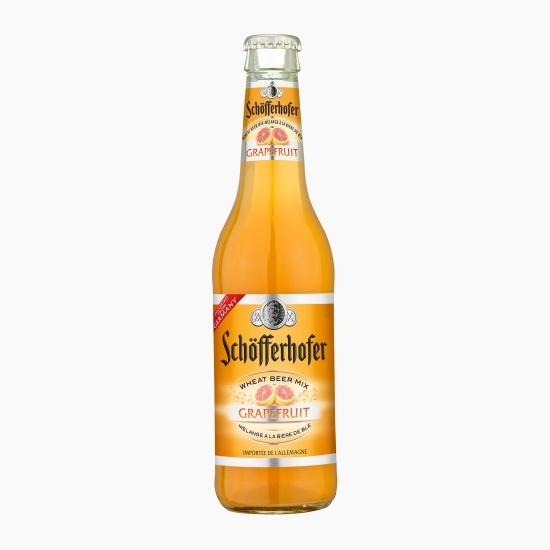 Bere premium nefiltrată cu suc de grepfrut sticlă 0.33l