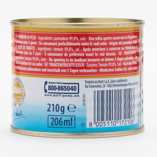 Roșii tăiate fin 210g
