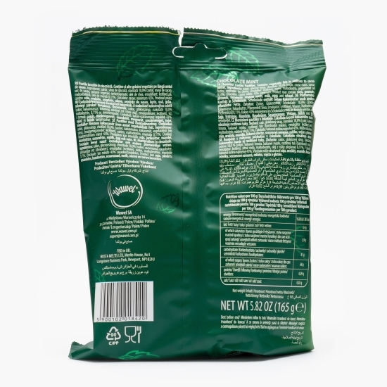 Bomboane de ciocolată cu cremă de mentă 165g