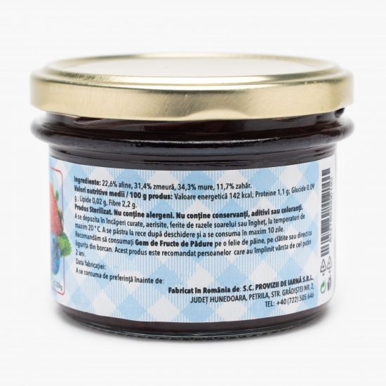Gem de fructe de pădure 230g