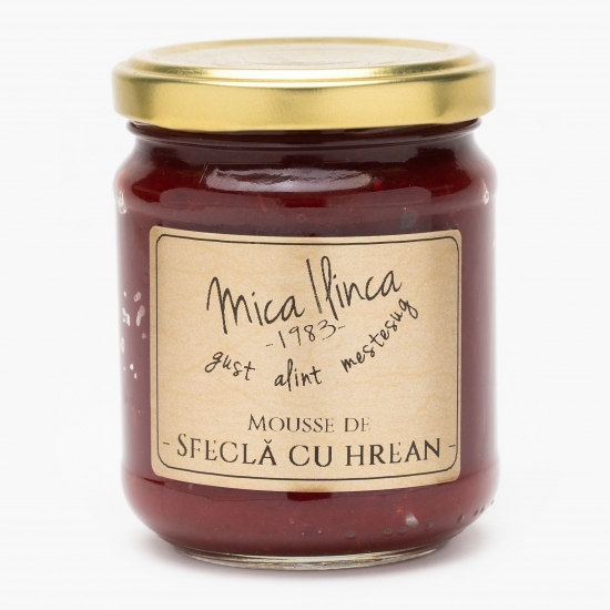 Mousse de sfeclă cu hrean 200g