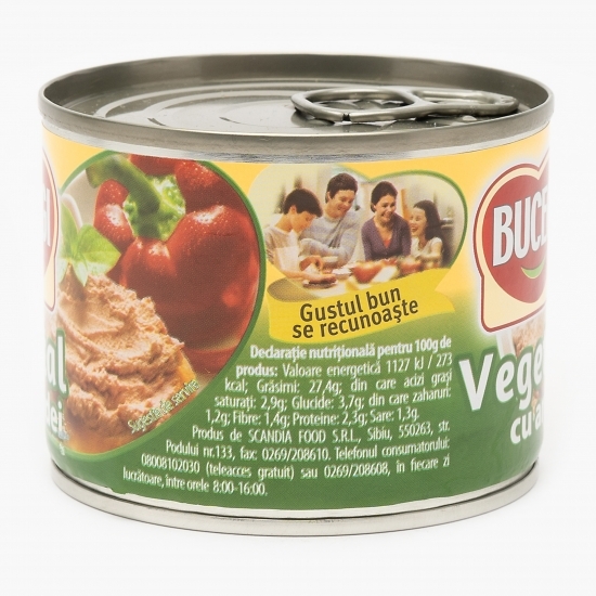Pastă vegetală tartinabilă cu ardei 200g