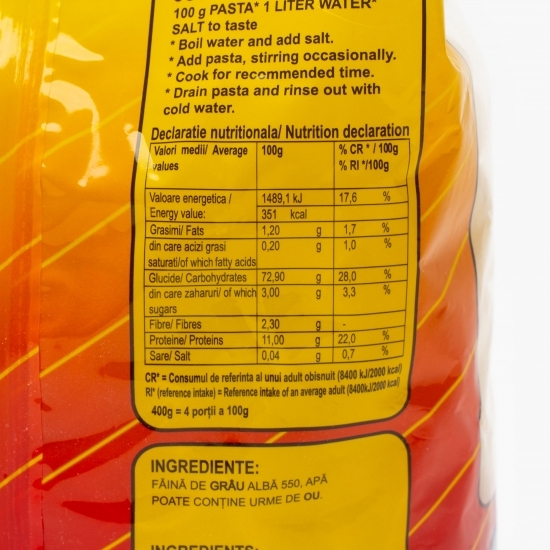 Paste făinoase Conchiglie 400g
