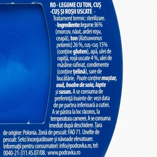 Salată de ton cu couș-couș 160g