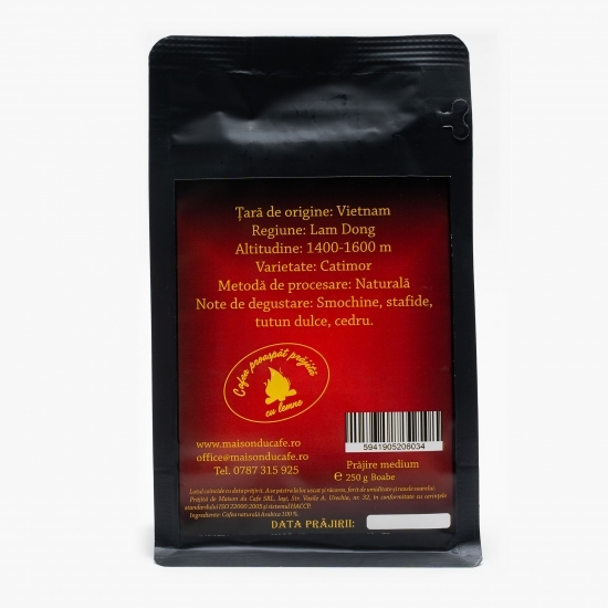 Cafea boabe origine Vietnam 250g