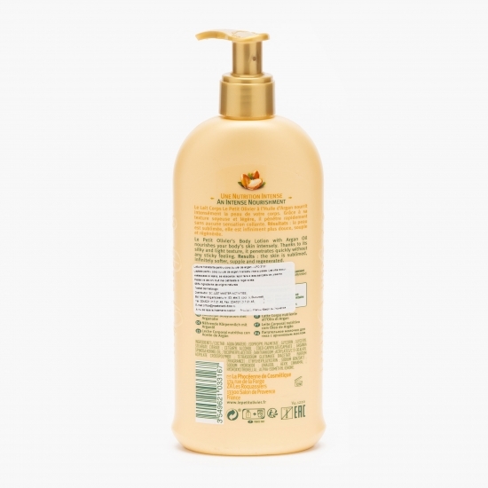 Loțiune hidratantă de corp ulei de argan pentru piele uscată 0.25l