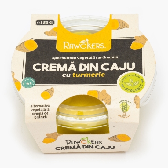 Cremă tartinabilă din caju cu turmeric eco 150g