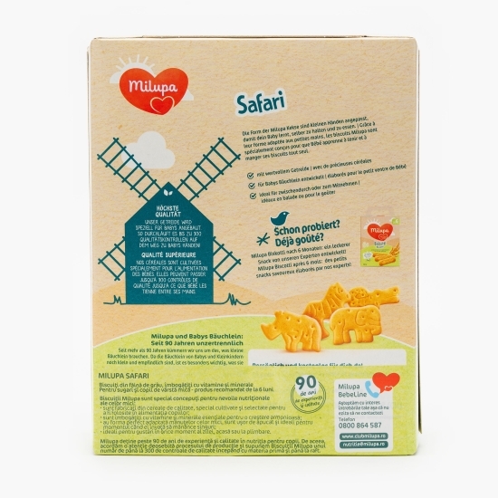 Biscuiți pentru copii, Safari, +6 luni 180g