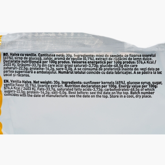 Halva vanilie 180g