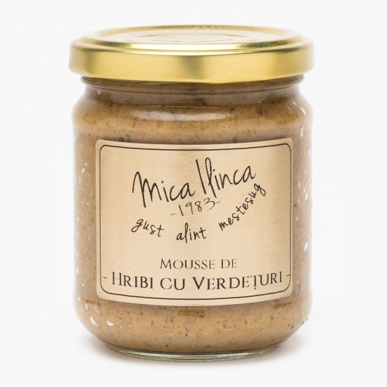 Mousse de hribi cu verdețuri 200g