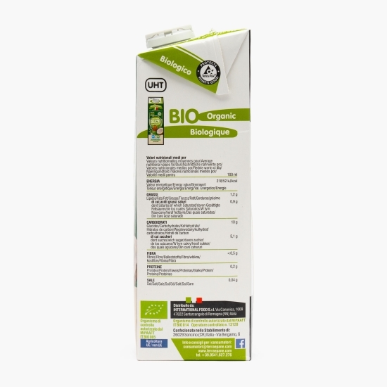Băutură vegetală eco din cocos și orez, fără zahăr 1l