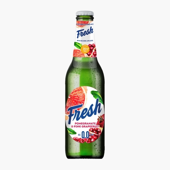 Bere blondă fără alcool, rodie&grapefrui, stică 0.33l