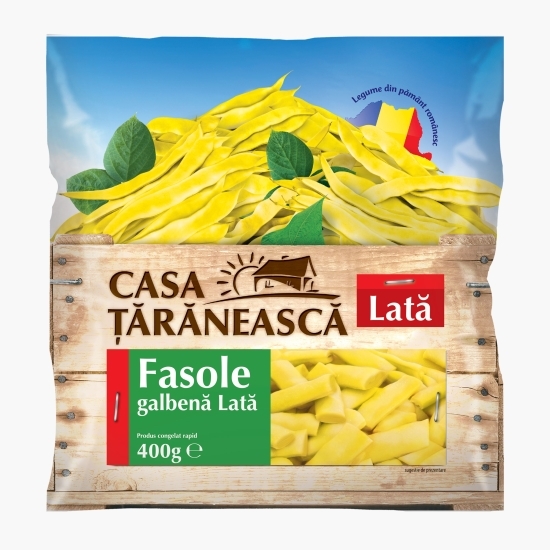 Fasole galbenă lată 400g