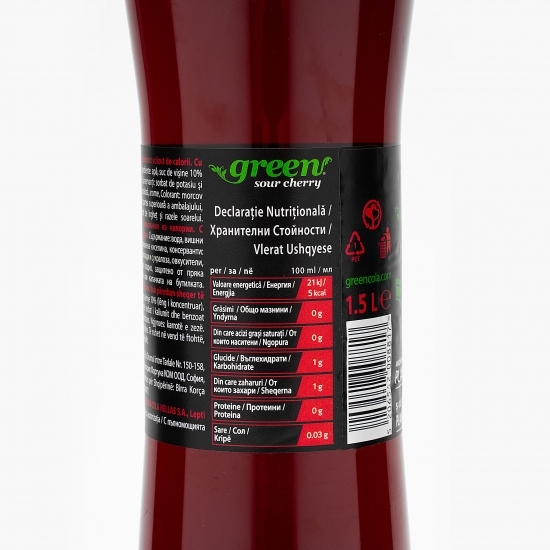 Băutură carbogazoasă vișine 1.5l