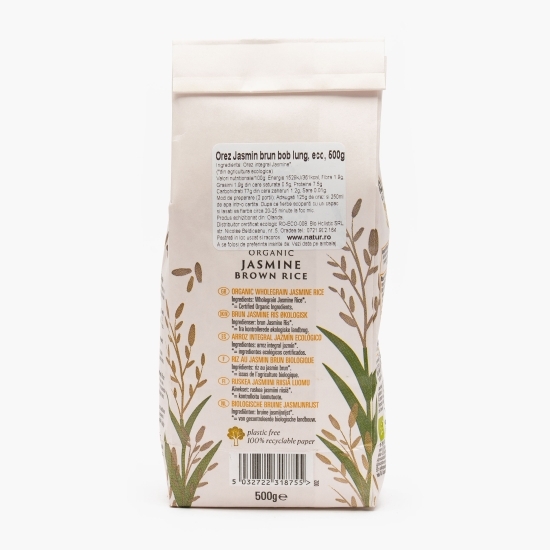 Orez Jasmine brun eco 500g