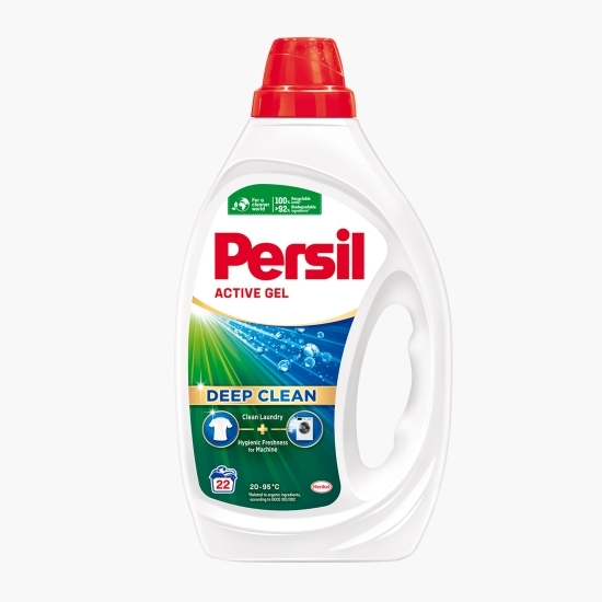 Detergent de rufe lichid Universal Active Gel Deep Clean, 22 spălări, 0.99l 