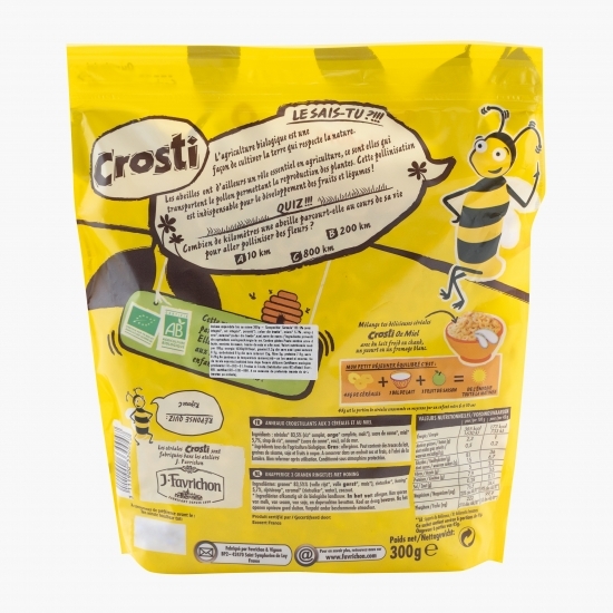 Inele expandate eco cu miere 300g