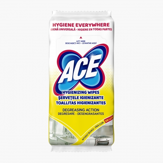 Șervețele umede degresante 40 buc