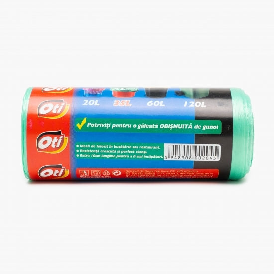 Saci menajeri XL Solid 35l 50 buc