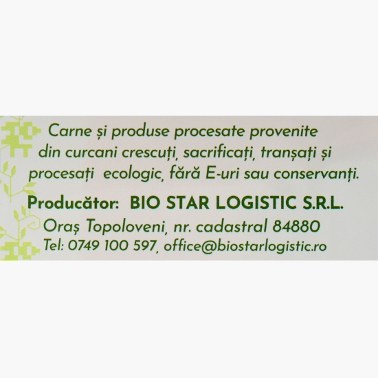Frigărui din pulpă de curcan eco 150g