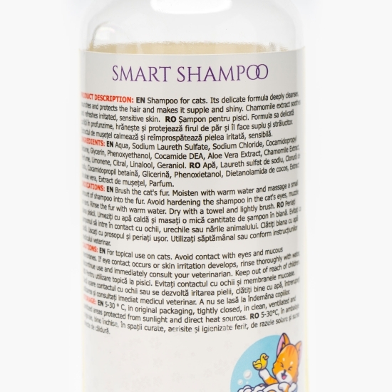 Șampon pentru pisici, aromă de lămâie 0.25l