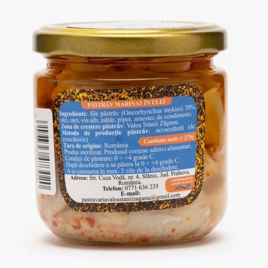 Păstrăv marinat în ulei 200g