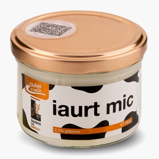 Iaurt mic 2.7% grăsime, 190g