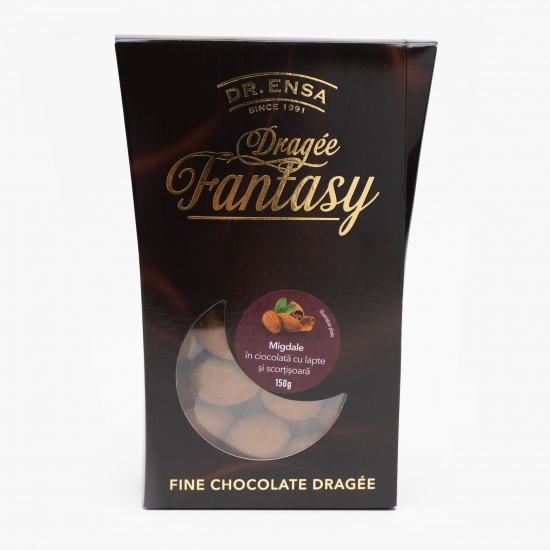 Migdale în ciocolată cu lapte și scorțișoară 150g