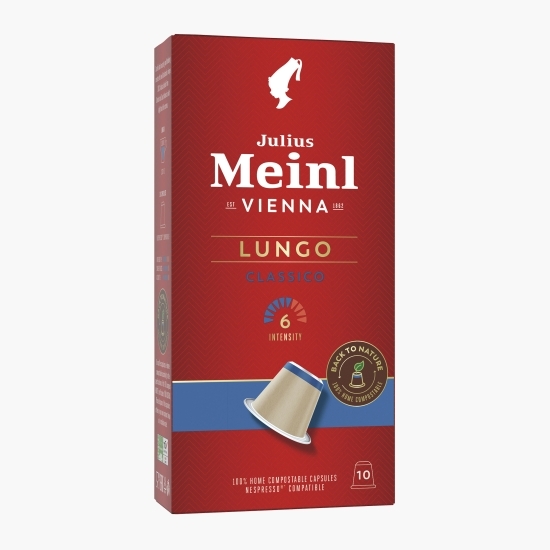 Lungo Classico 10 băuturi 56g, capsule cafea 