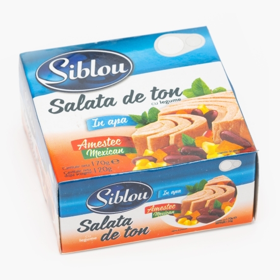 Salată de ton amestec mexican 170g