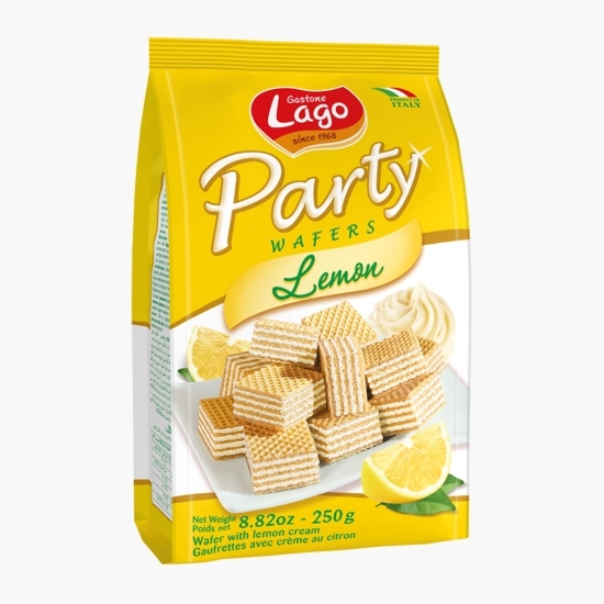 Napolitane cu umplutură de lămâie Party, 250g