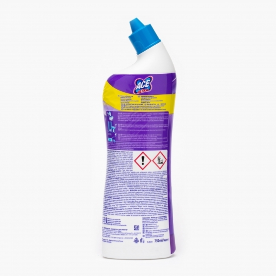 Înălbitor și detergent gel pentru baie, Floral 0.75l