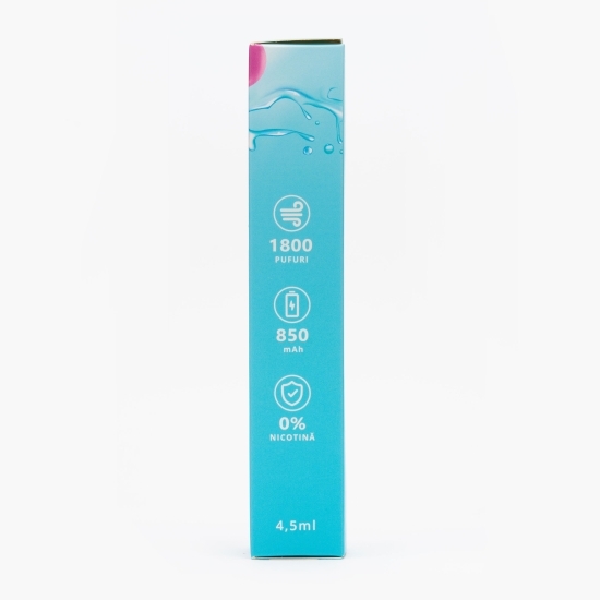 Țigară electronică BubbleGum 0mg/ml, fără nicotină, 1800 puffs