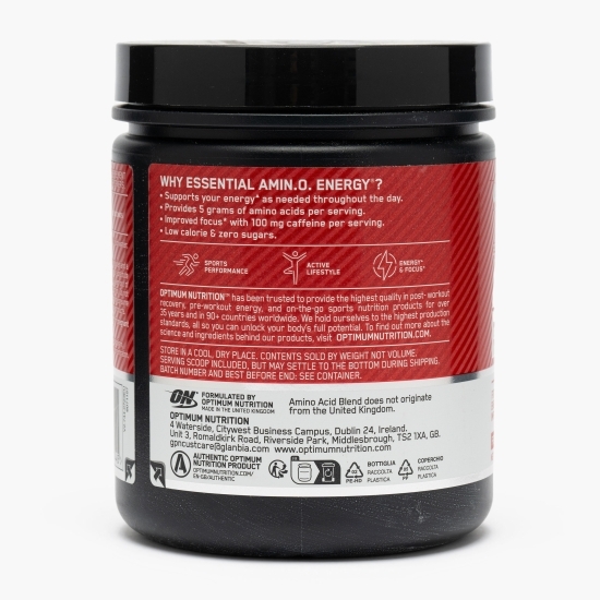 Aminoacizi Pre Workout Amino Energy, aromă fuziune fructe, 270g