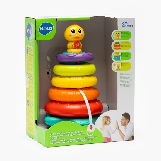 Rățușcă cu inele, lumini și melodii, 6+ luni