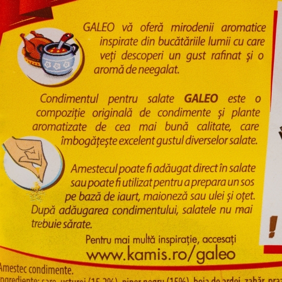 Condimente pentru salate 15g