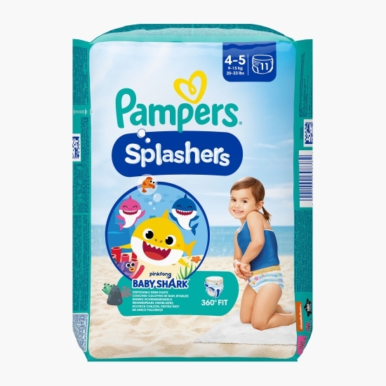 Scutece chiloțel pentru apă, mărimea 4-5, 9-15kg, 11 buc   