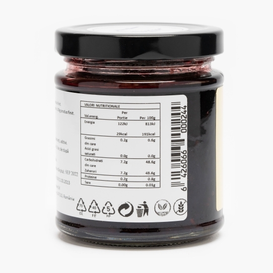 Gem de fructe de soc 190g