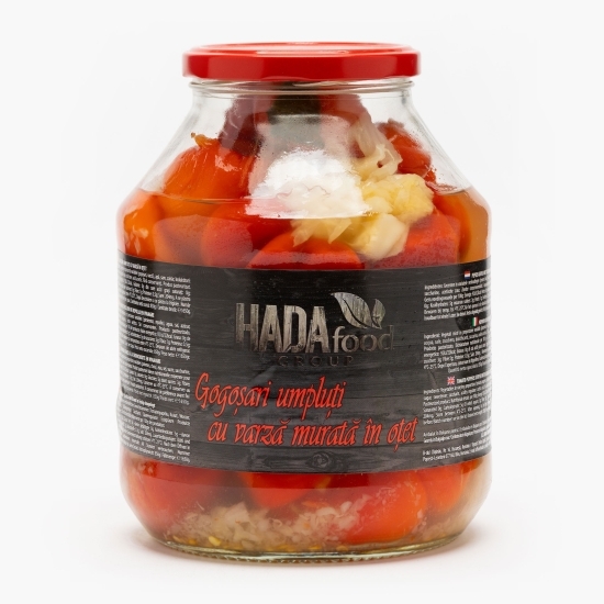 Gogoșari umpluți cu varză murată în oțet 1650g