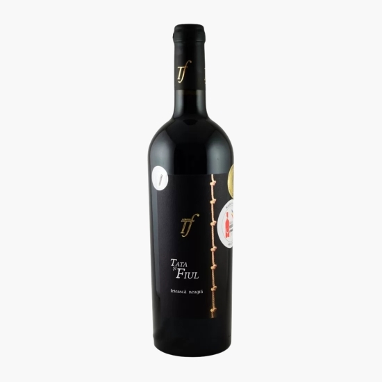 Vin  roșu sec Fetească Neagră D.O.C.-C.M.D. Nicorești, 14%, 750ml