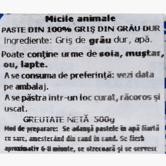 Paste pentru copii Micile animale 500g